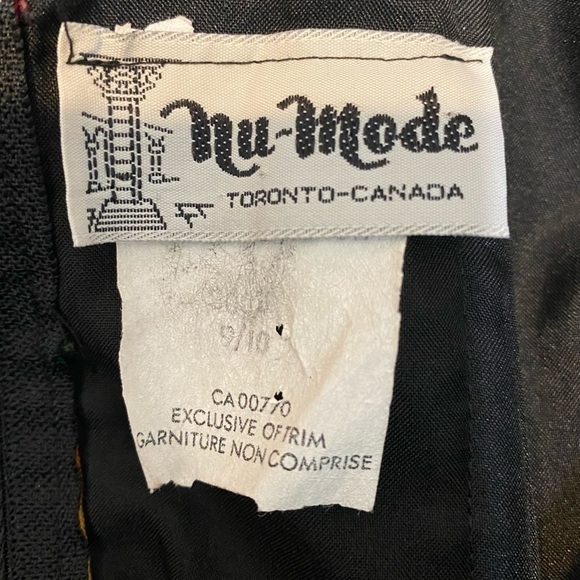 NU MODE Vintage Pin Up Style Floral Off The Shoulder Collar Dress Size 9/10 - Picture 14 of 15